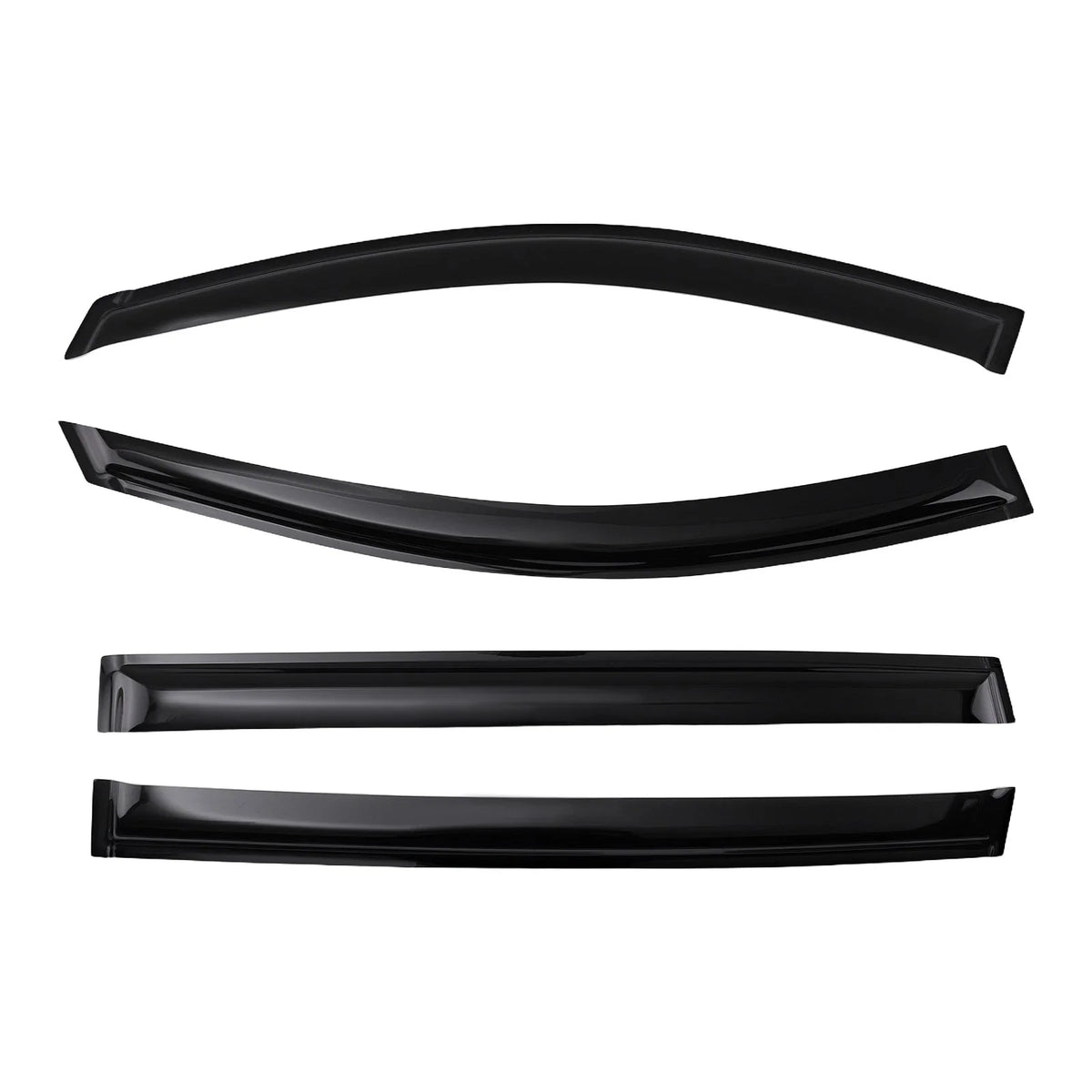 Set of 4 Rain Guard Window Deflectors for Toyota Sienna (2004–2010)