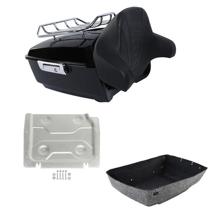 Trunk Backrest Rack Plate for Harley Touring Street Glide (2014–2023)