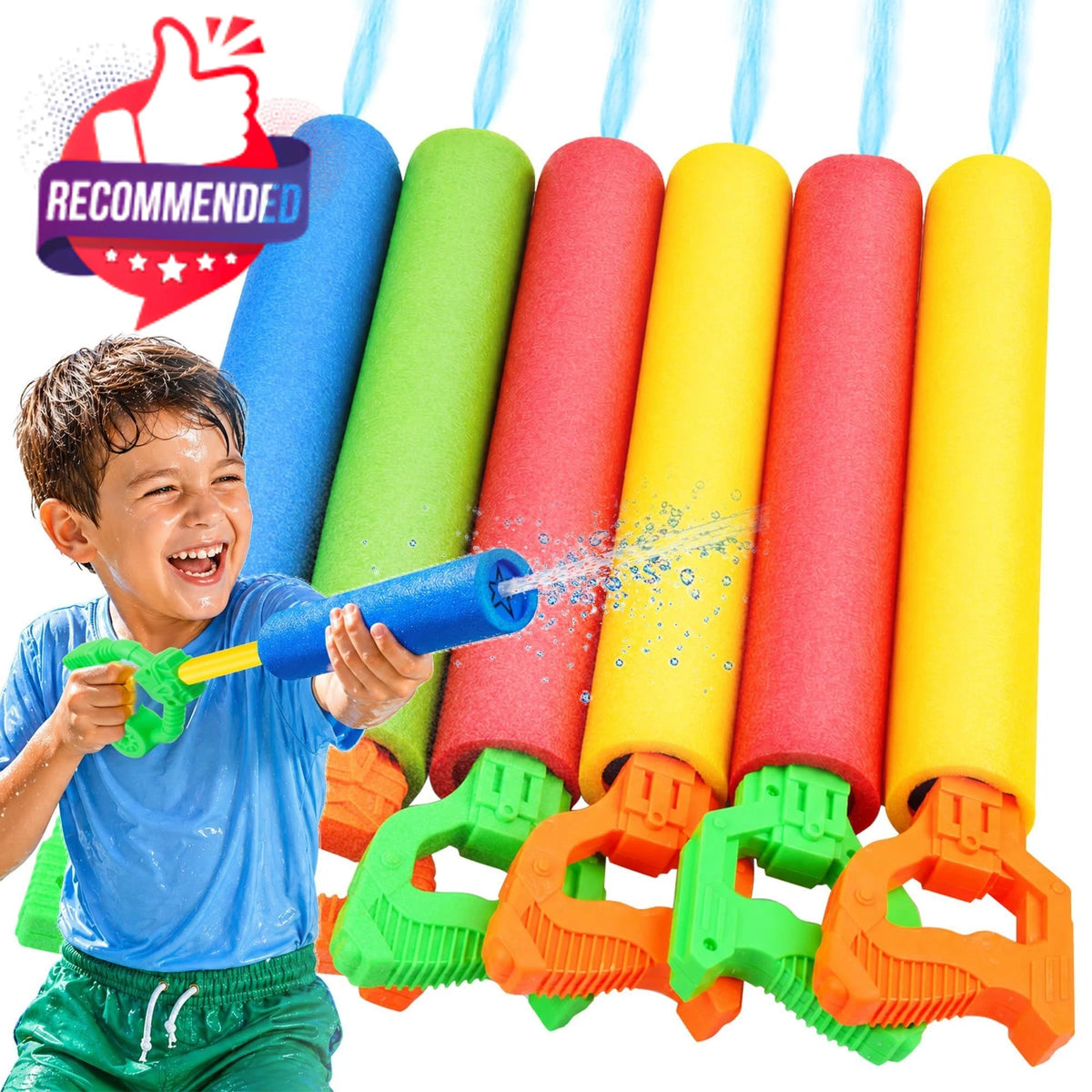 Water Guns for Kids - Outdoor Squirt Blaster Pool Toys