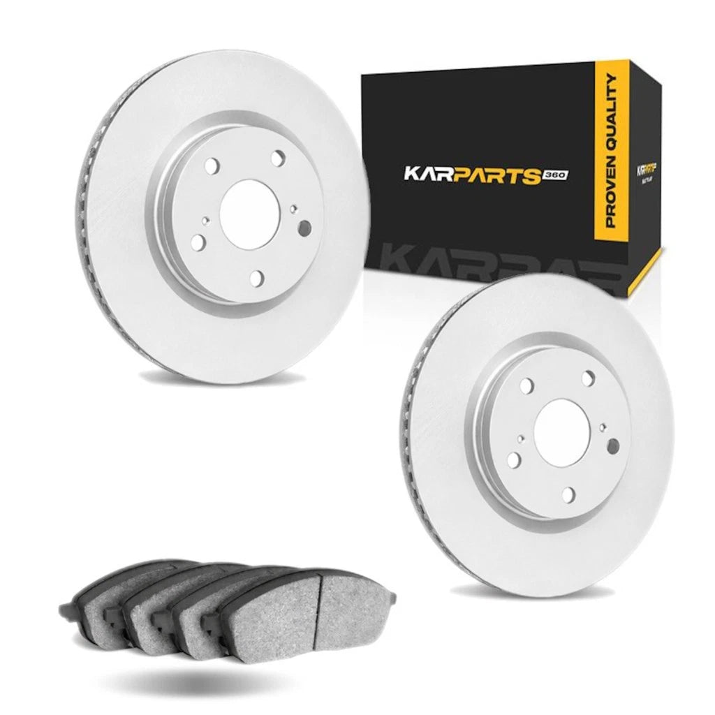 Set of 2 Brake Rotors for Audi A6 (1998–2001) ALX-PAU-DF-4312-73018-CLA1