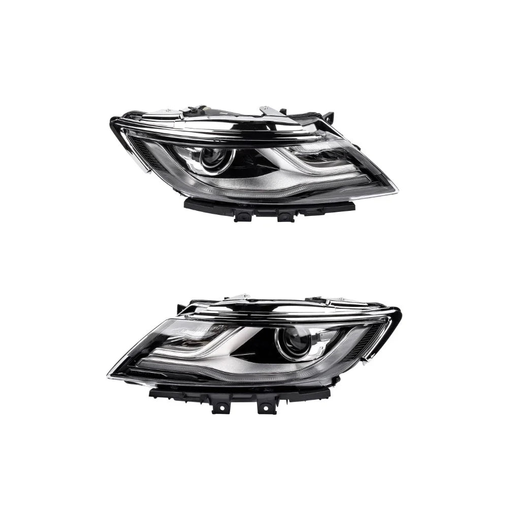 2Pcs Headlamp for Lincoln MKC (2015–2019) HID w/LED FO2518125 FO2519125