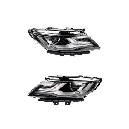 2Pcs Headlamp for Lincoln MKC (2015–2019) HID w/LED FO2518125 FO2519125
