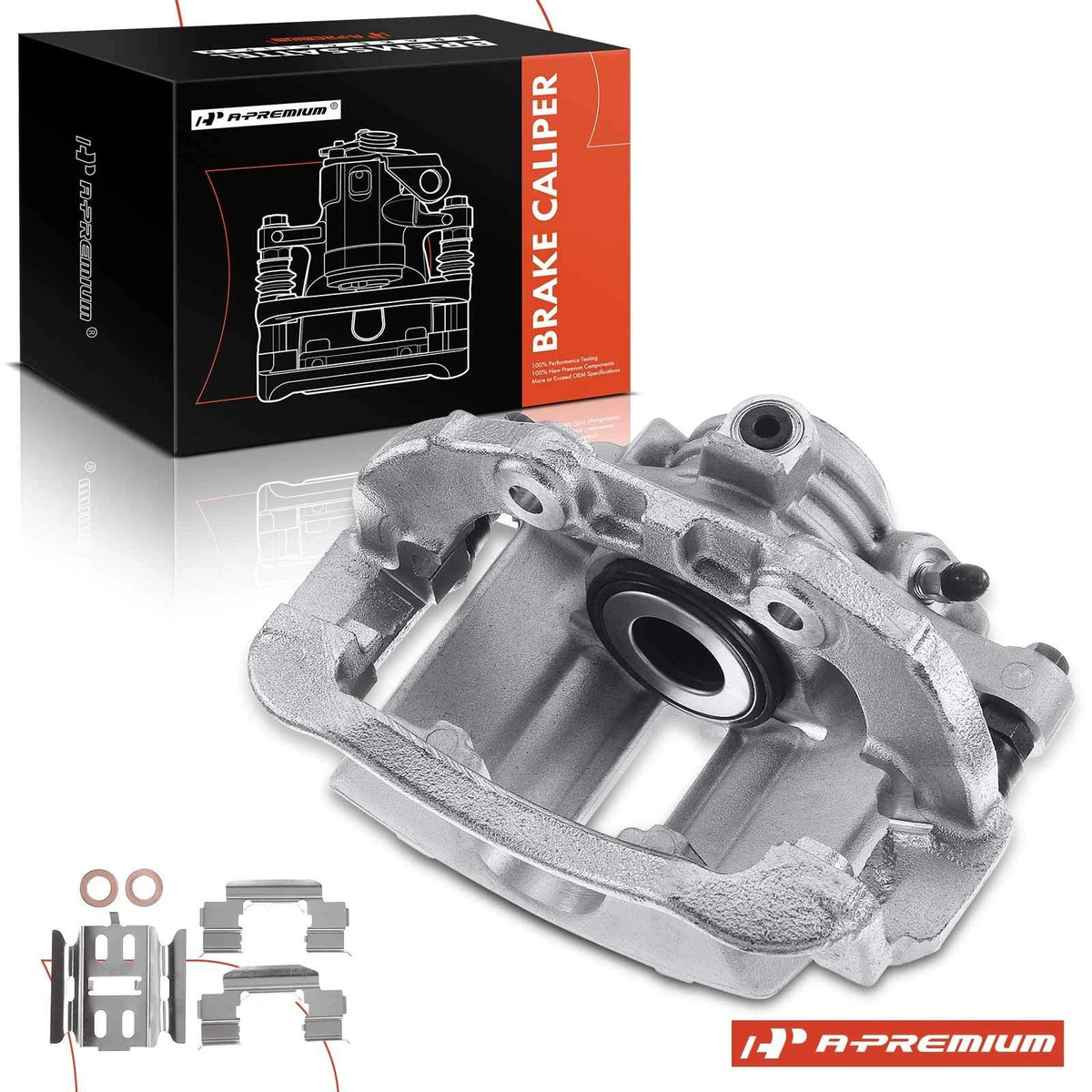 Rear Brake Caliper with Bracket for Chevrolet Blazer GMC Jimmy (1998–2005)