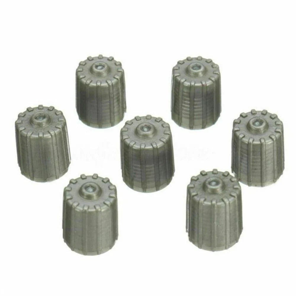 100X Plastic TPMS Tire Valve Stem Cap Cover for Car Truck Motorcycle (N/A)