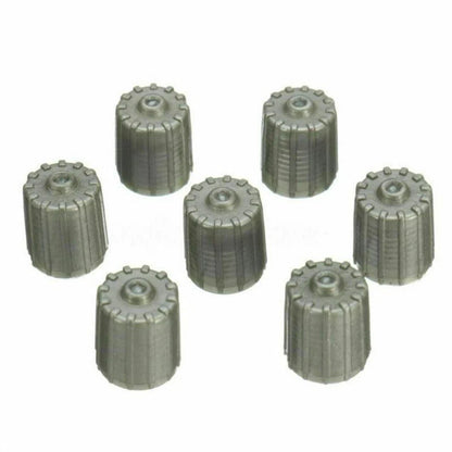100X Plastic TPMS Tire Valve Stem Cap Cover for Car Truck Motorcycle (N/A)