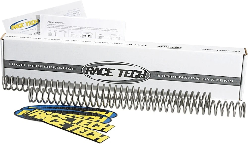 Race Tech Fork Springs 0.38 kg/mm for KTM Kawasaki KX Honda CRF Suzuki RM (FRSP 434938)