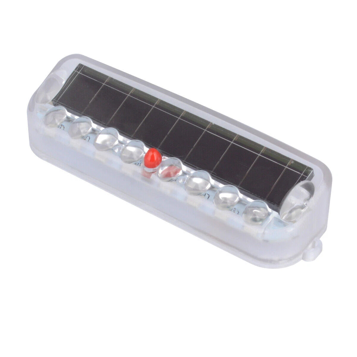 2X Solar Power LED Warning Security Fake Alarm Light for Universal Use