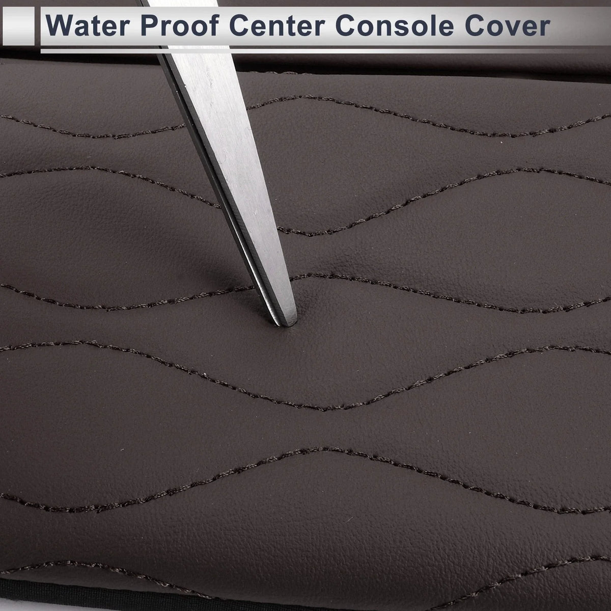 Center Console Cover for BMW 5 Series G30 (2019–2023) Dark Brown