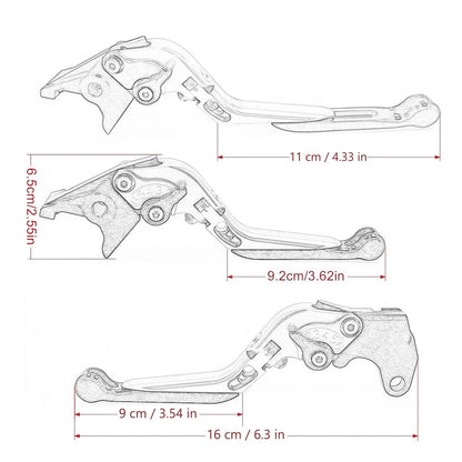 Adjustable Clutch Brake Lever for Honda CRF1100L Africa Twin (2022–2024) b5