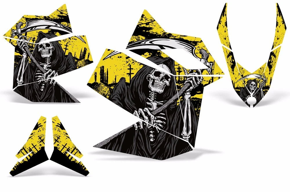 Snowmobile Graphics Kit for Ski Doo Rev XP (2008–2012)