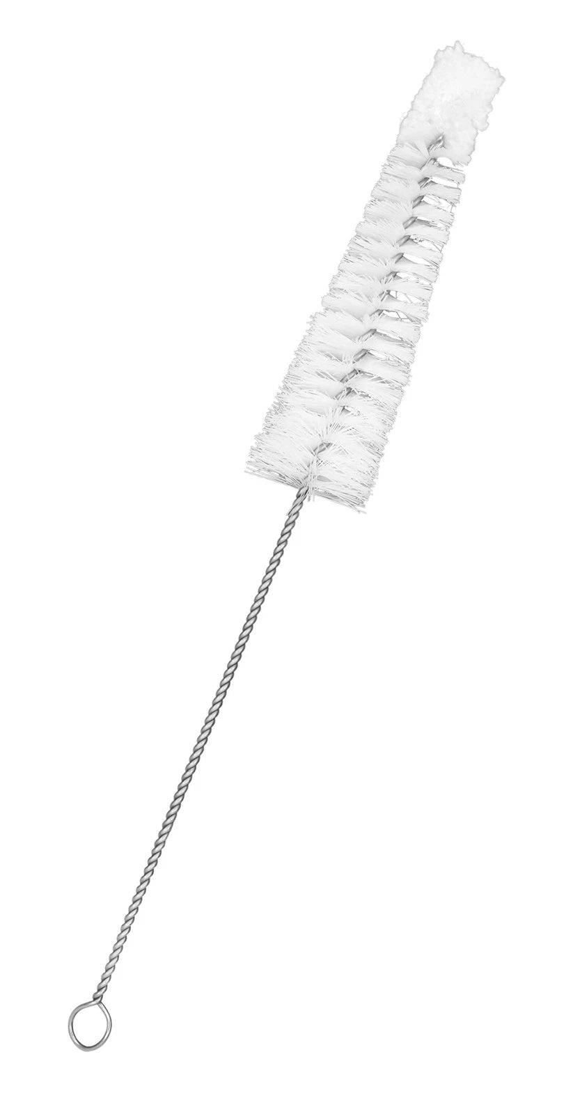 Tapered Nylon Cleaning Brush for Automotive Use - Stainless Steel Tip
