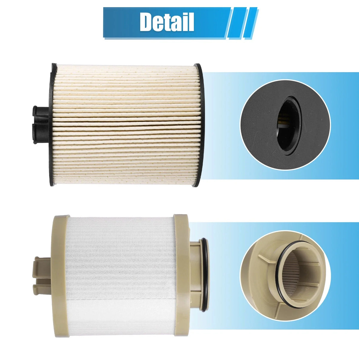 FD4617 Fuel Filter Element Diesel Kit for Ford F250 F350 Super Duty (2008–2010)