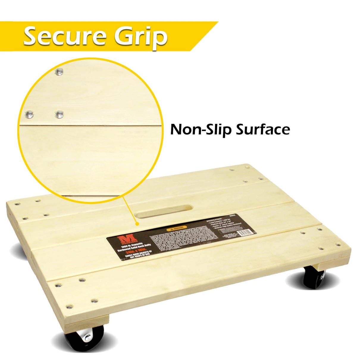 1000 lbs. Capacity 24 x 16 in. Natural Automotive Product