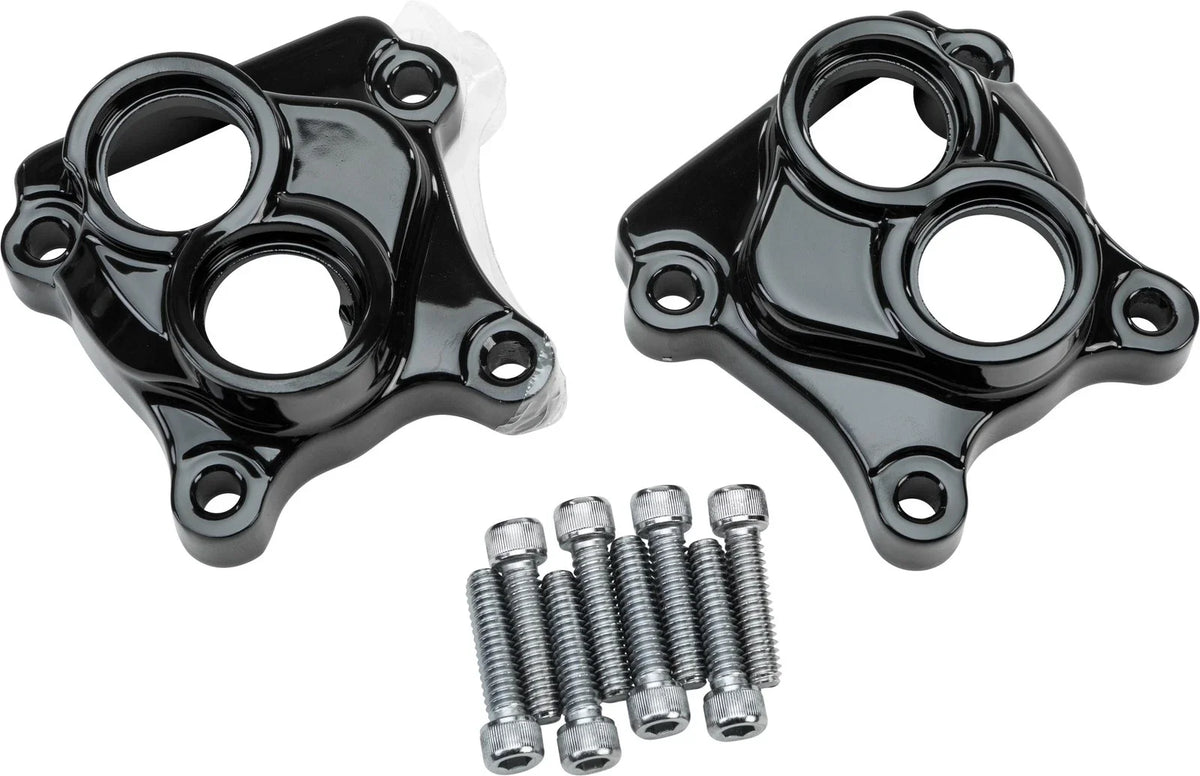 Twin Cam Tappet Cover Set Black for Harley Davidson (2014–2017)