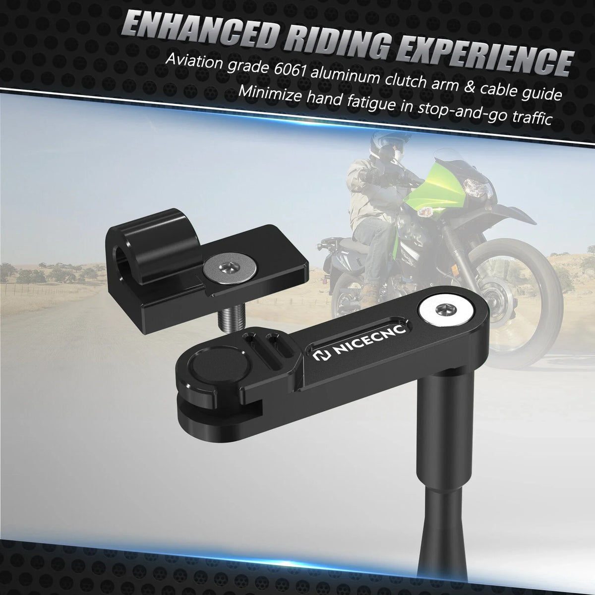 Clutch Arm Lever Kit for Kawasaki KLR650 (2011–2018)