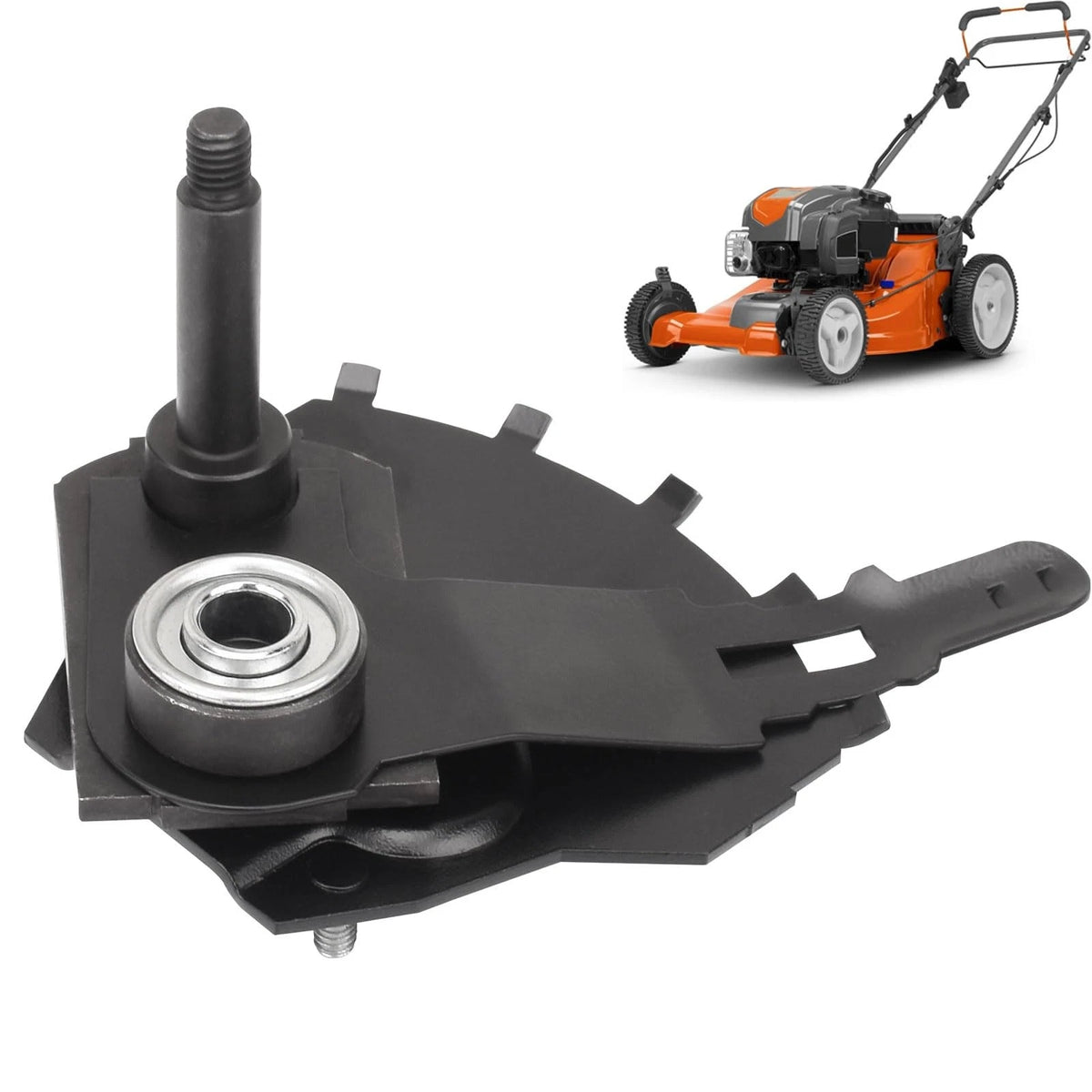 Front Left Wheel Height Adjuster for Compatible Models (9 inches, Black)