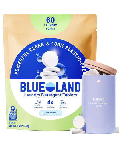 60 Count Laundry Detergent Tablets for Home Use (Pack of 1)
