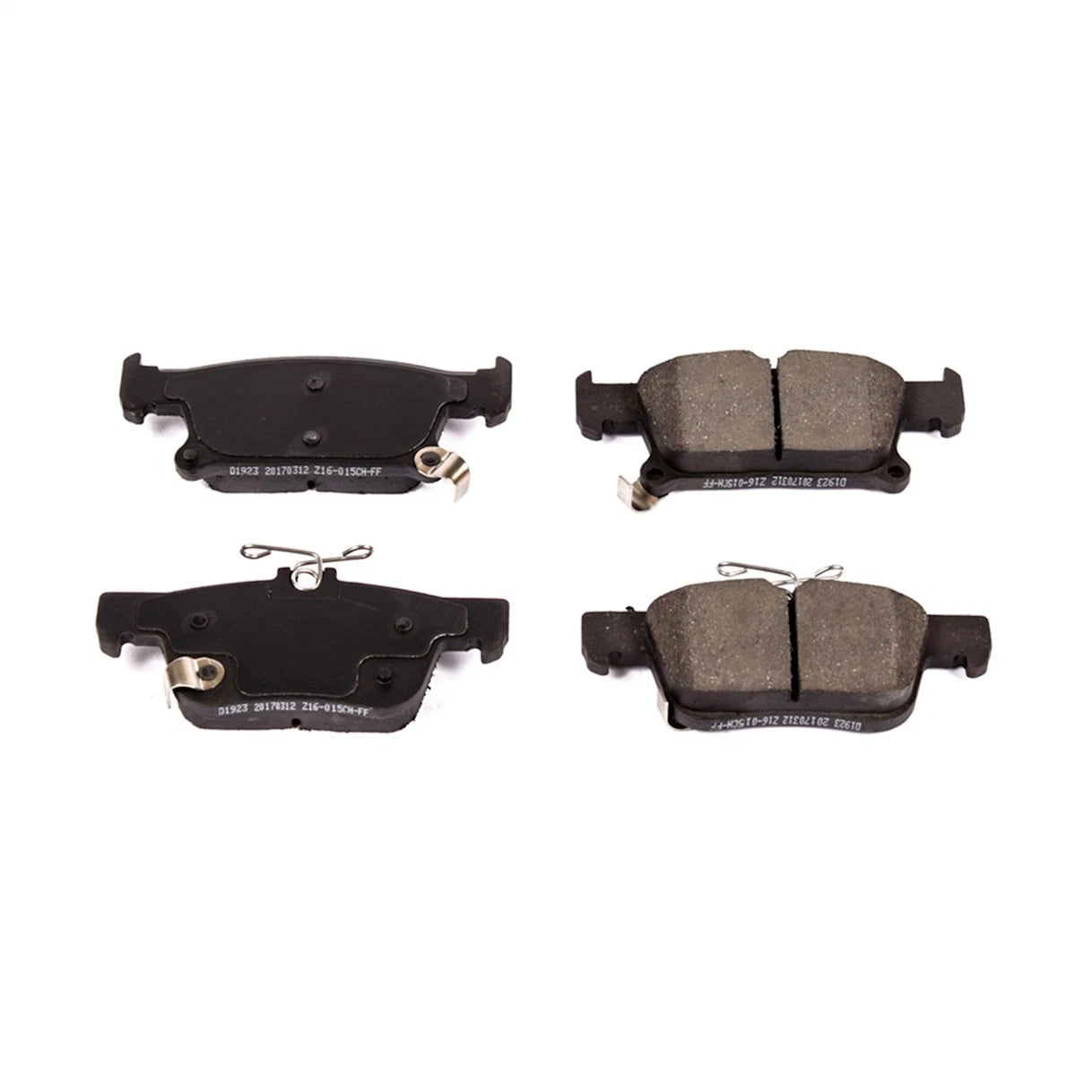2X Powerstop Brake Pad Sets 16-1923 for Buick Envision (2016–2020)