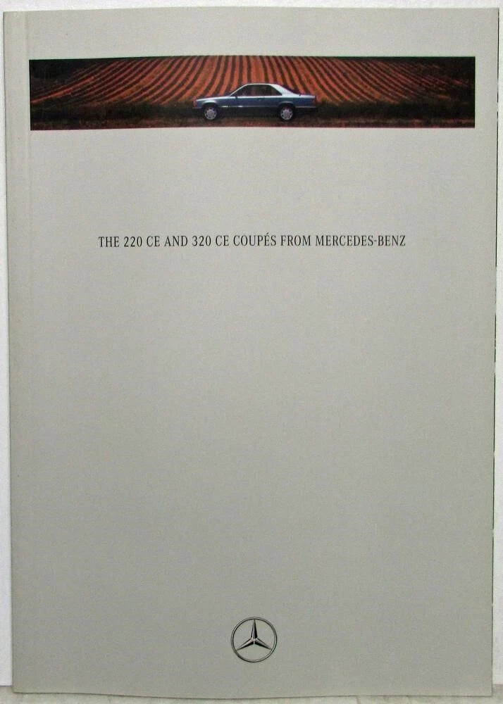 Sales Brochure for Mercedes-Benz 220CE and 320CE Coupes (1993)