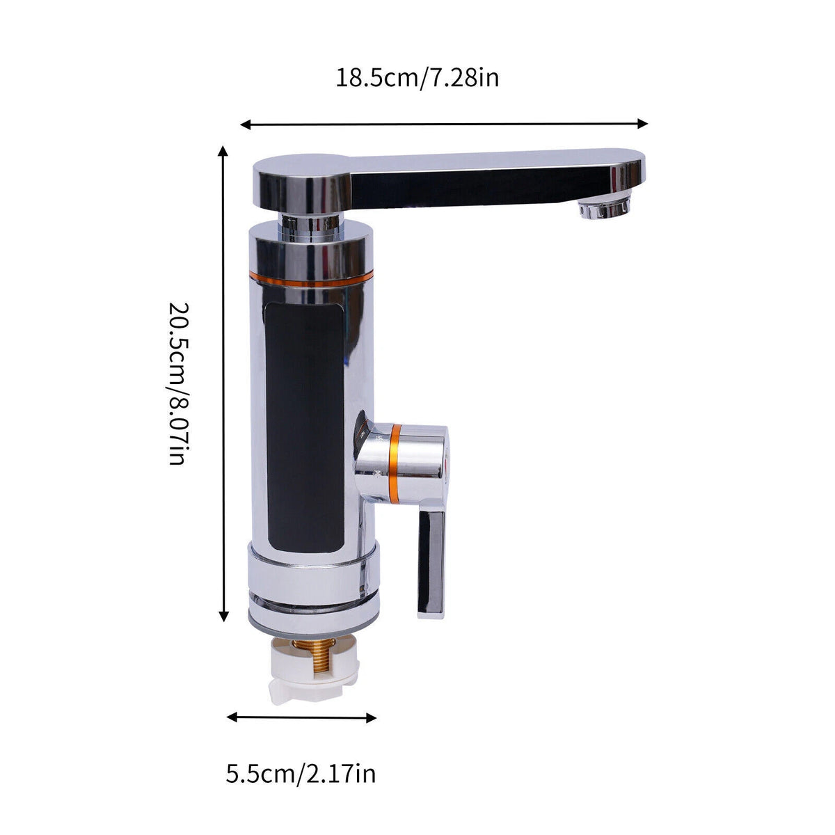 3000W Electric Hot Water Heater Faucet for Kitchen Bathroom Tap