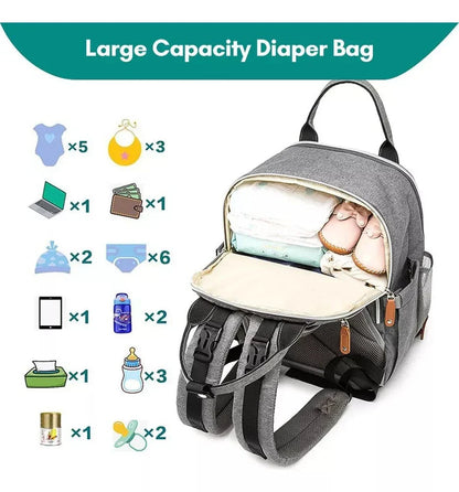 Diaper Bag / Large / Backpack for Family Travel