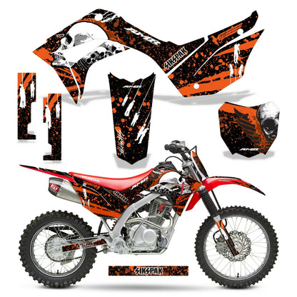 MX Graphic Stickers +#PLT Decals for Honda CRF125F (2019–2025)