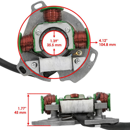 Stator for Polaris 300 2X4 4X4 Big Boss 300 6X6 (1994–1995) ST196, 3084814