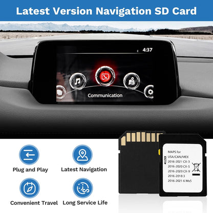 Navigation SD Card for Mazda 6/CX-3/MX-5 (2016–2024)
