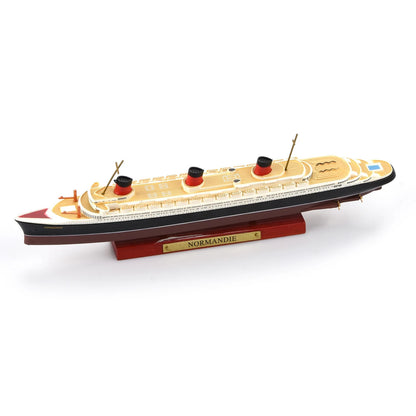 1/1250 Alloy Diecast Normandie Cruise Ship Model Display Gift