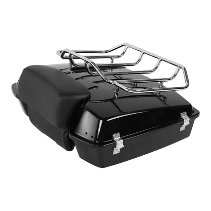 Razor Trunk Backrest Pad for Harley Street Glide (1997–2008) Black