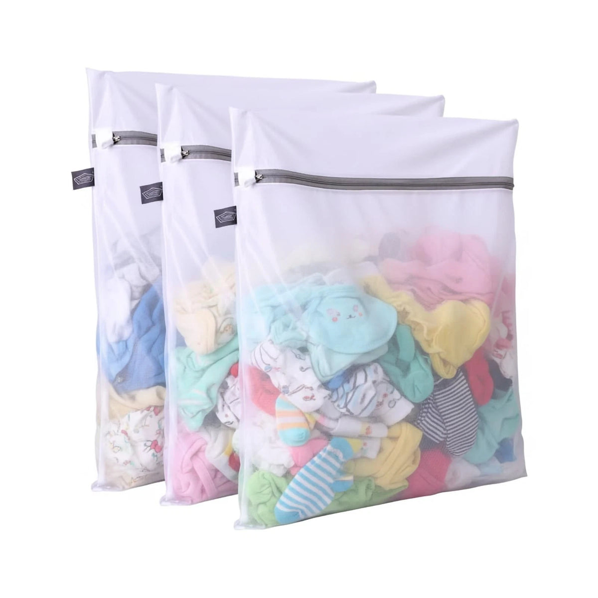 Mesh Laundry Bag for Delicates - Gentle Protection Clothes Wash (3S)