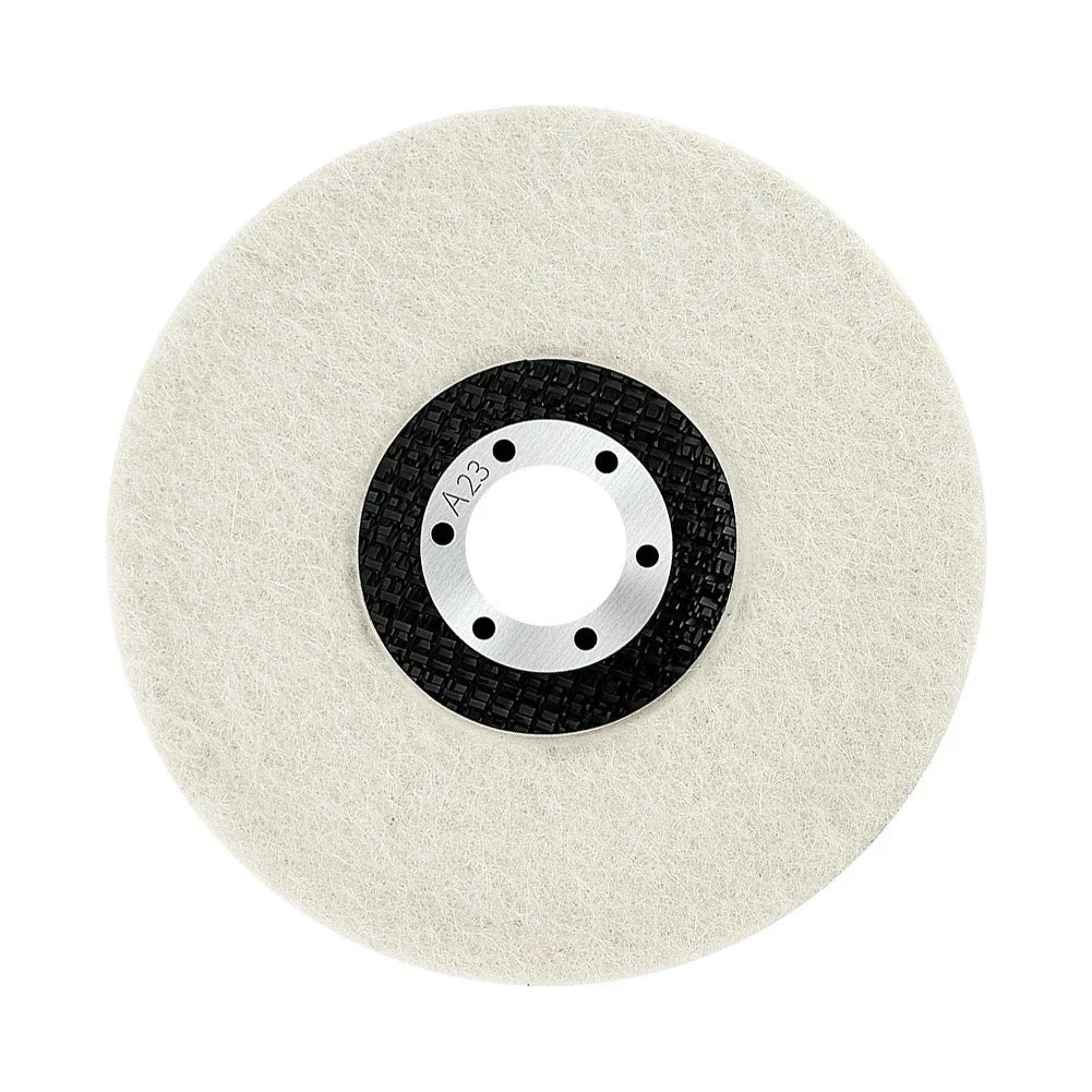 125mm Wool Buffing Wheel for Polishing Stainless Steel Copper Aluminum Brass