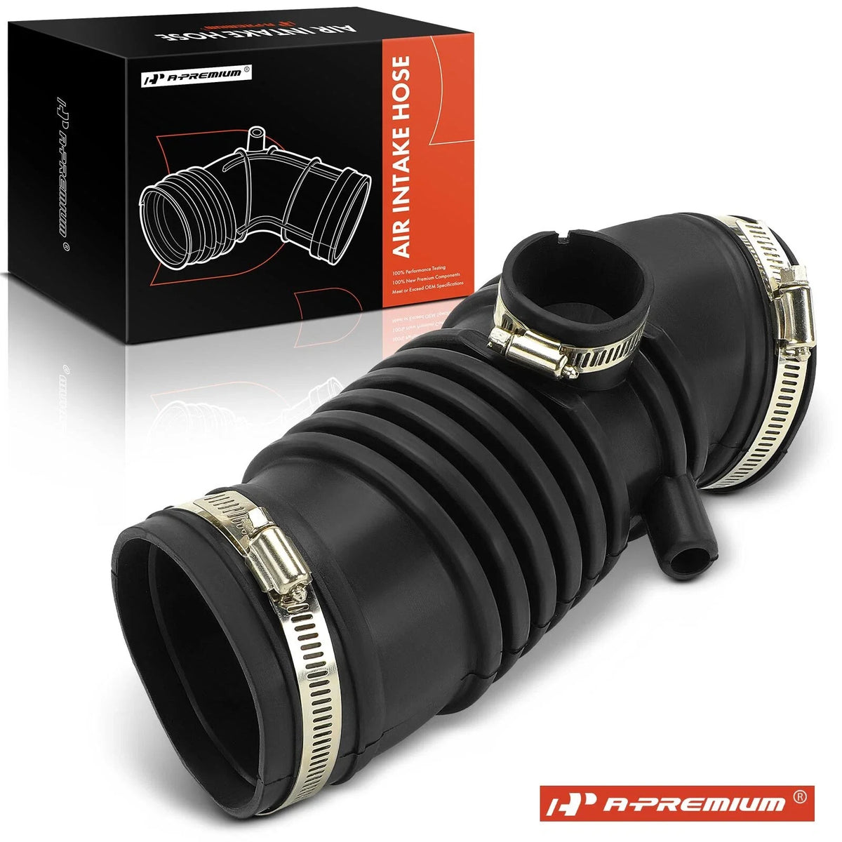 Engine Air Intake Hose with Clamps for Ford Probe (1989–1992) Mazda 626 MX-6