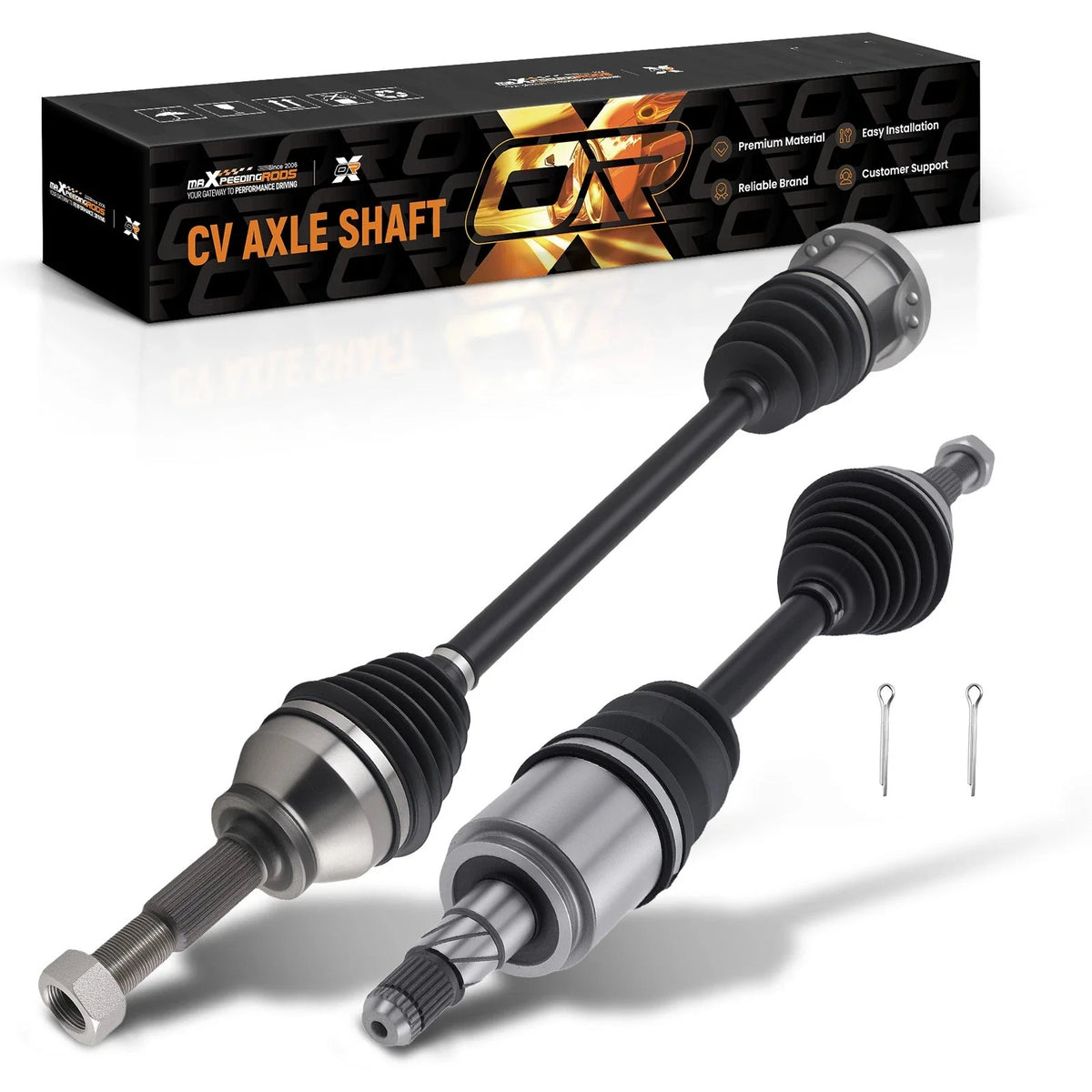 Set of 2 CV Axle Joint Assembly for Infiniti FX35 (2003–2008) AWD RWD
