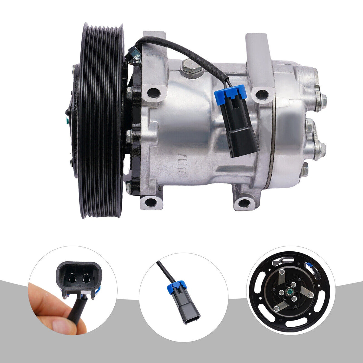 A/C Compressor for Mack Volvo VNL Trucks (4326, 206RD52M, 20721587)