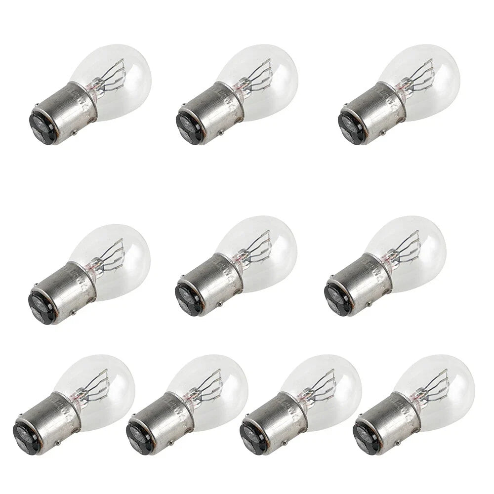 10pcs 6V Tail Light Bulb 1154 21/5W for Honda XL80S (1979–1982)