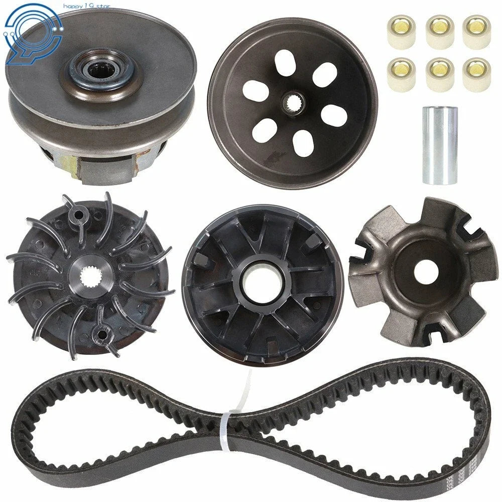 Transmission Rebuild Clutch Kit for 150CC GY6 Scooter ATV UTV (Belt: 842-20-30)