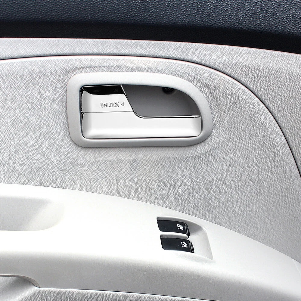 4pc Inner Door Handle Set for 2006–2012 Ford Fusion (Front Left/Right)