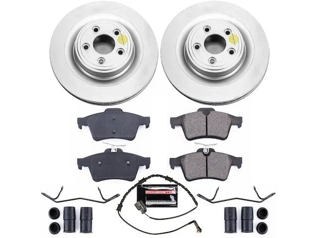 Rear Brake Pad and Rotor Kit for Jaguar XJ (2010–2015) XV276VW