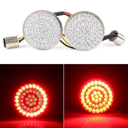 2X LED Turn Signal Light Indicator Bulbs for Harley Honda 