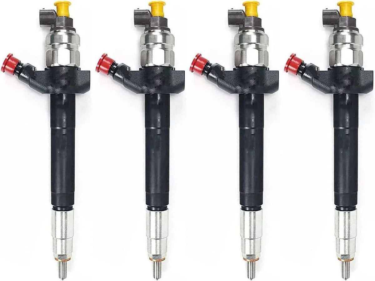 Set of 4 Fuel Injectors for Ford Transit 2.2 TDCi, Peugeot Boxer (2006–2014)