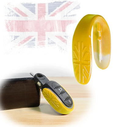 3D Union Jack Key Fob Case Shell for MINI Cooper F55 F56 F57 F60
