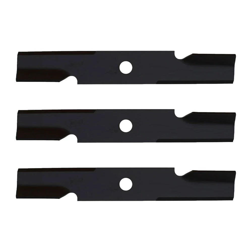 Set of 3 Heavy Duty Lawn Mower Blades for Exmark 48" (Fits 48" Deck)