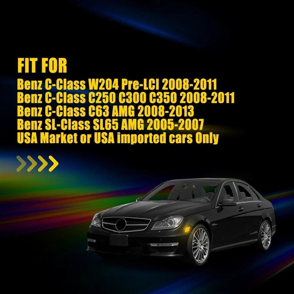 4X Front Side Marker Lights for Benz SL-Class SL65 AMG (2005–2007) EXV