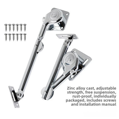 Zinc Alloy Hydraulic Hinges for Cabinet Doors (19mm Max Adjustment)