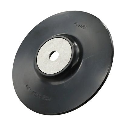 6 Inch Fibre Disc Backing Pad with Lock Nut for Angle Grinder (150mm)