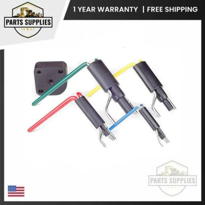 5-Piece Hydraulic Seal Installation Tool Kit for Bench-Mountable Use