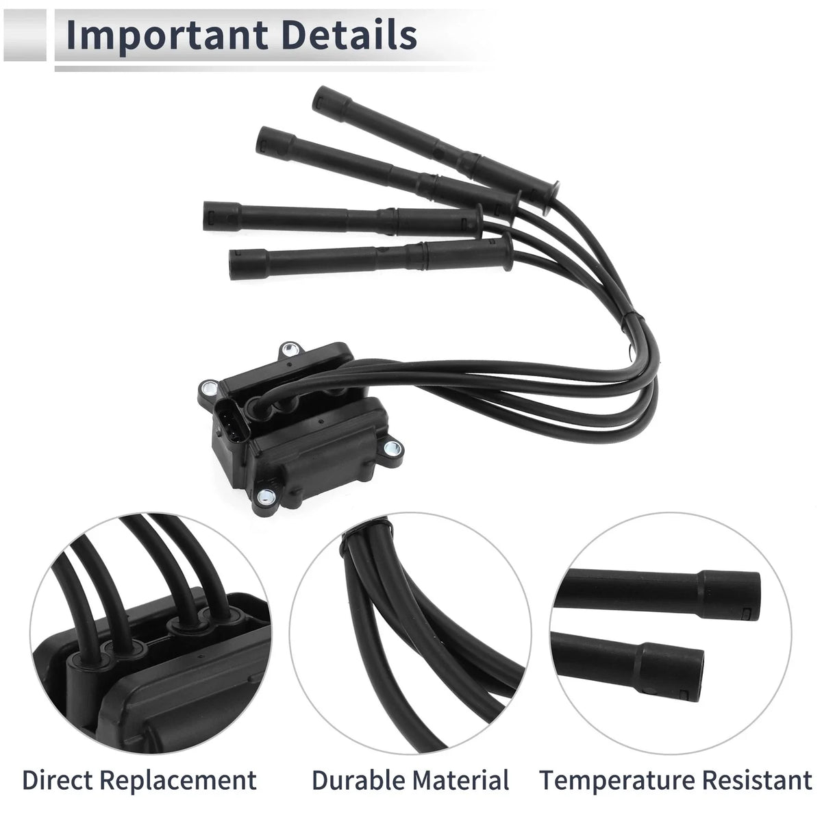 Ignition Coil Pack for Renault Kangoo (2001–2007) OE 8200051128