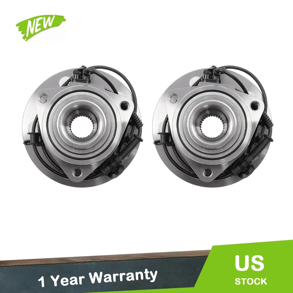 Set of 2 Front Wheel Hub Bearings for Jeep Grand Cherokee Commander (2005–2010)