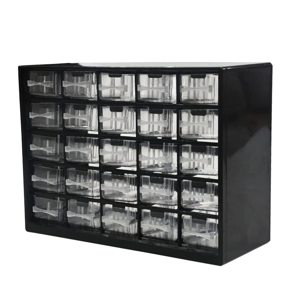 Storage Organizer for Art Craft Tools - Black Plastic